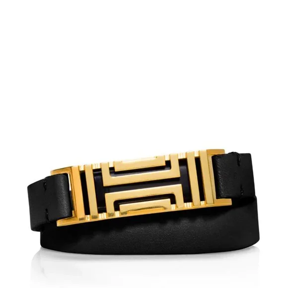 Tory Burch for Fitbit® Leather Wrap Bracelet - Picture 1 of 6